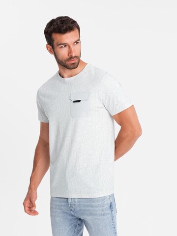 T-Shirt Ombre en blanc