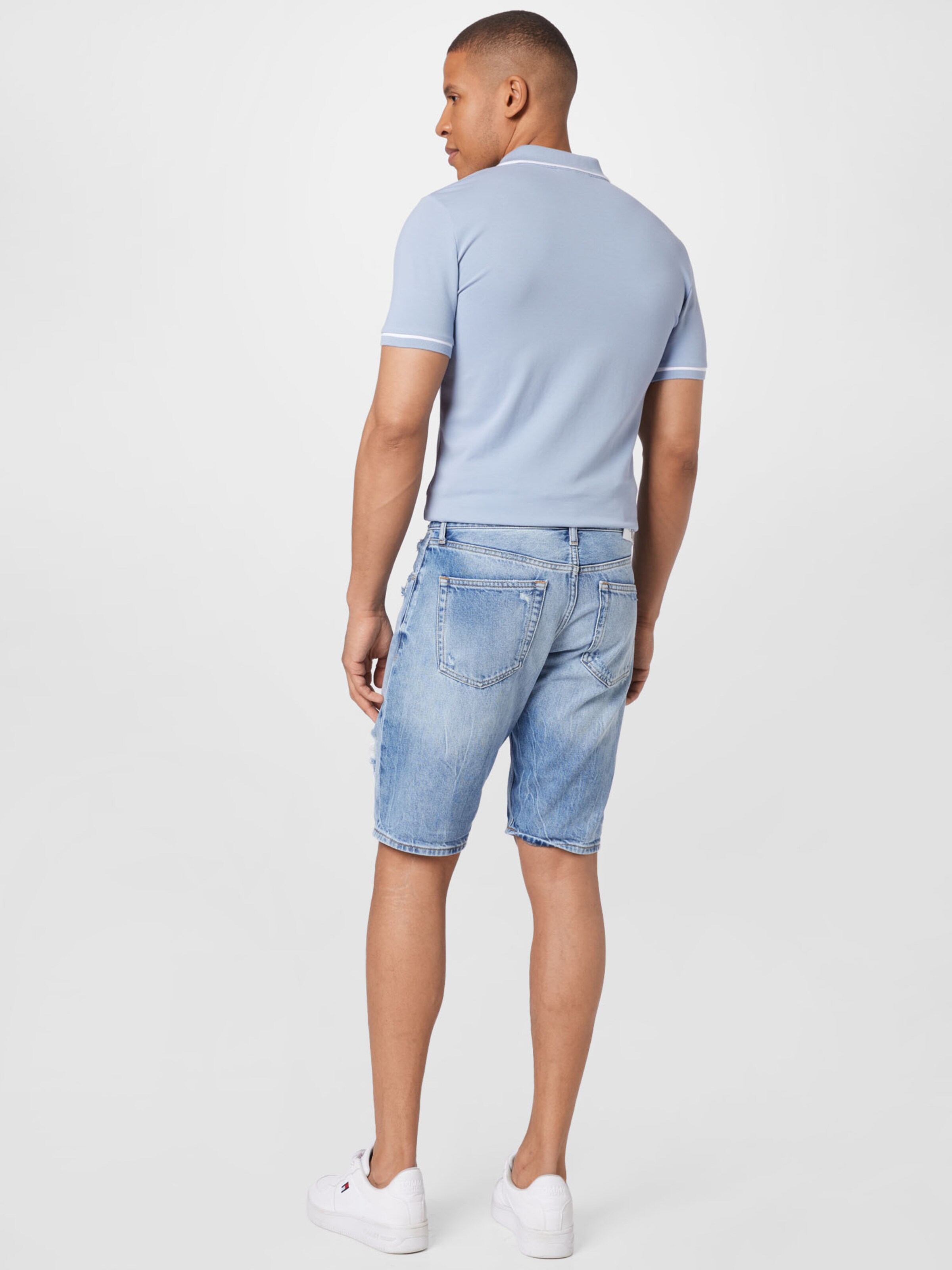 Männer Hosen Calvin Klein Jeans Shorts in Blau - EA31068