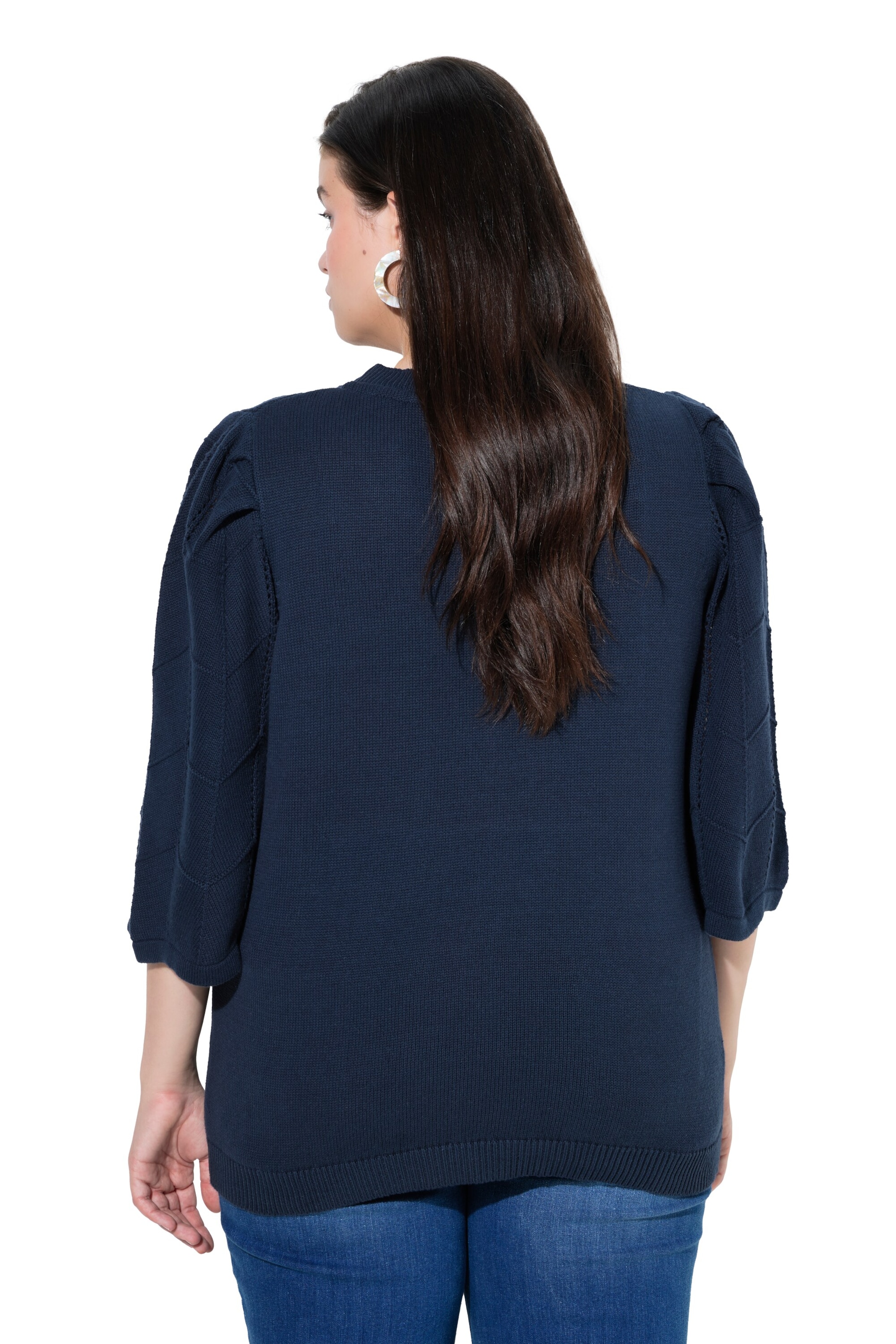 Ulla Popken Pullover in Blau