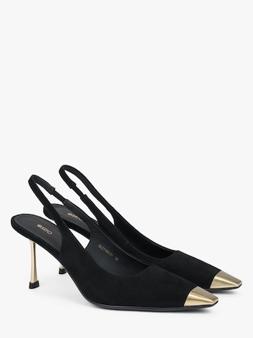 Estro Slingpumps '7762'‌‌‌‌‌ in Schwarz