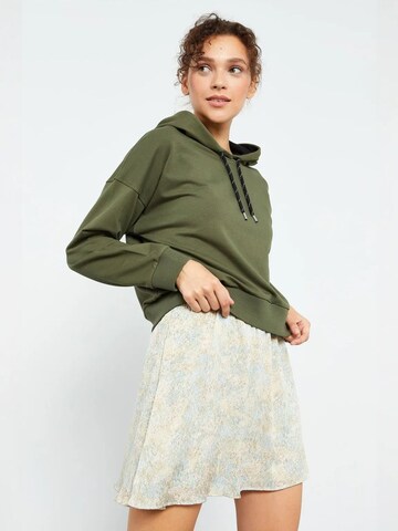 Sweat-shirt Tommy Life en vert