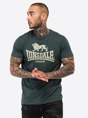 LONSDALE Футболка 'St. Erney' в Зеленый: спереди