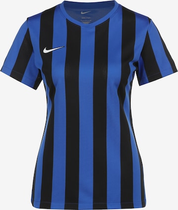 NIKE Trikot 'Striped Division IV' in Blau: Vorderseite