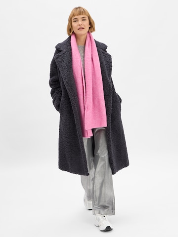 Marie Lund Between-seasons coat 'Elicia' in Grey