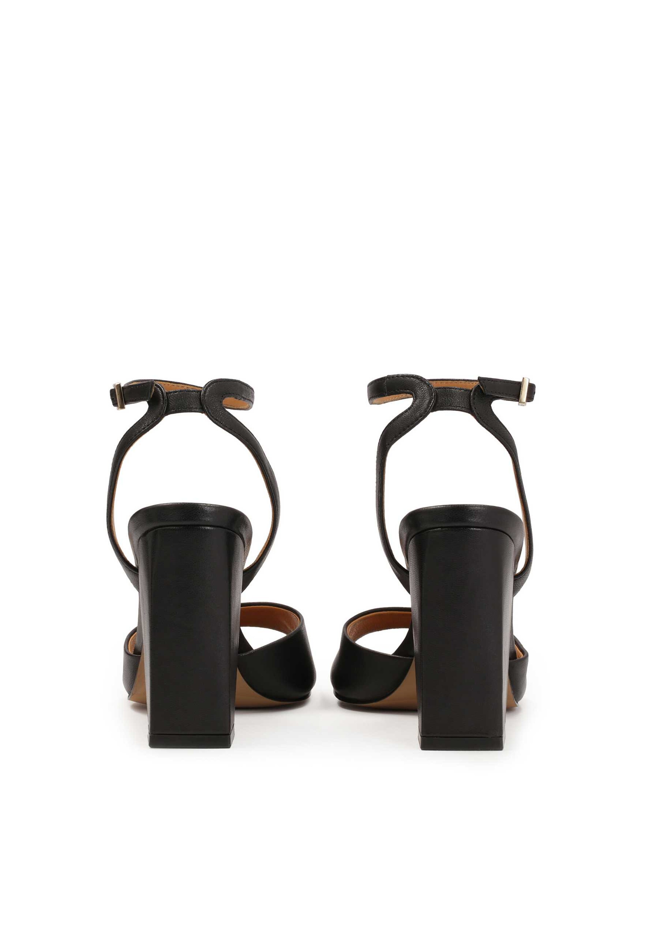 Kazar Strap sandal in Black