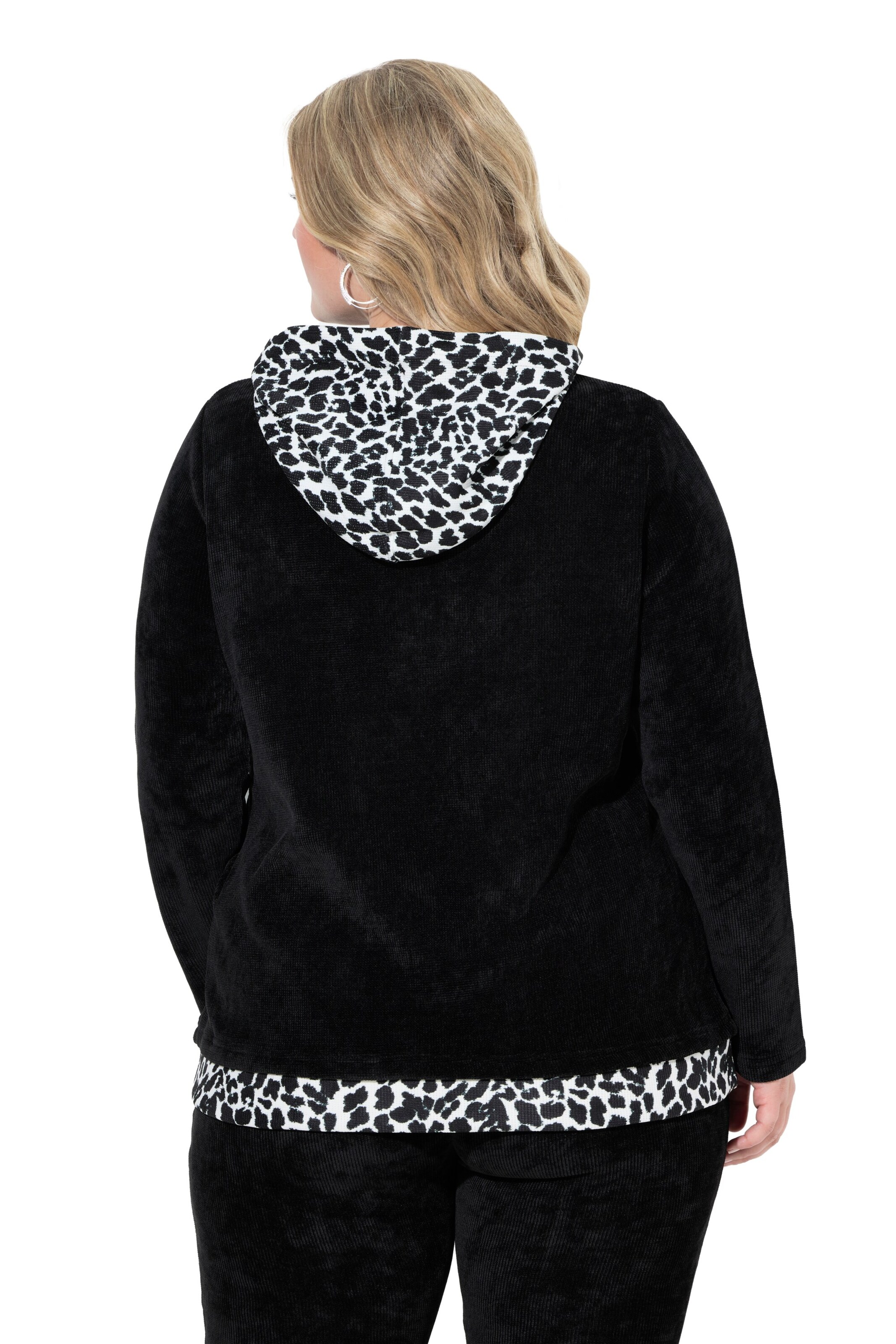 MIAMODA Sweatshirt in Black