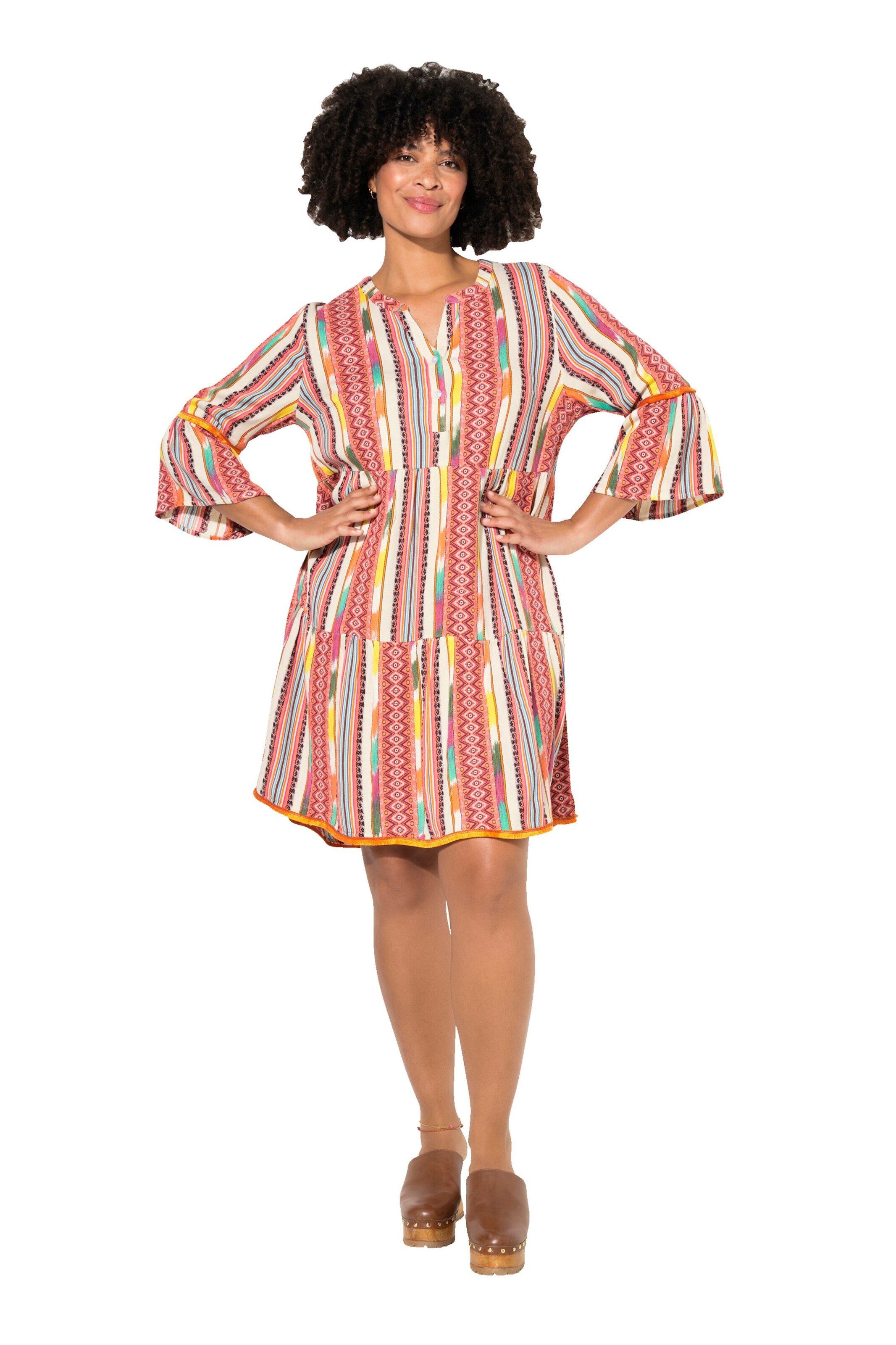 Angel of Style Dress in Mixed colours: front