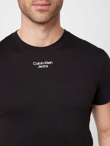 Tricou de la Calvin Klein Jeans pe negru