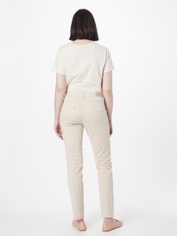 MORE & MORE Slim fit Trousers in Beige