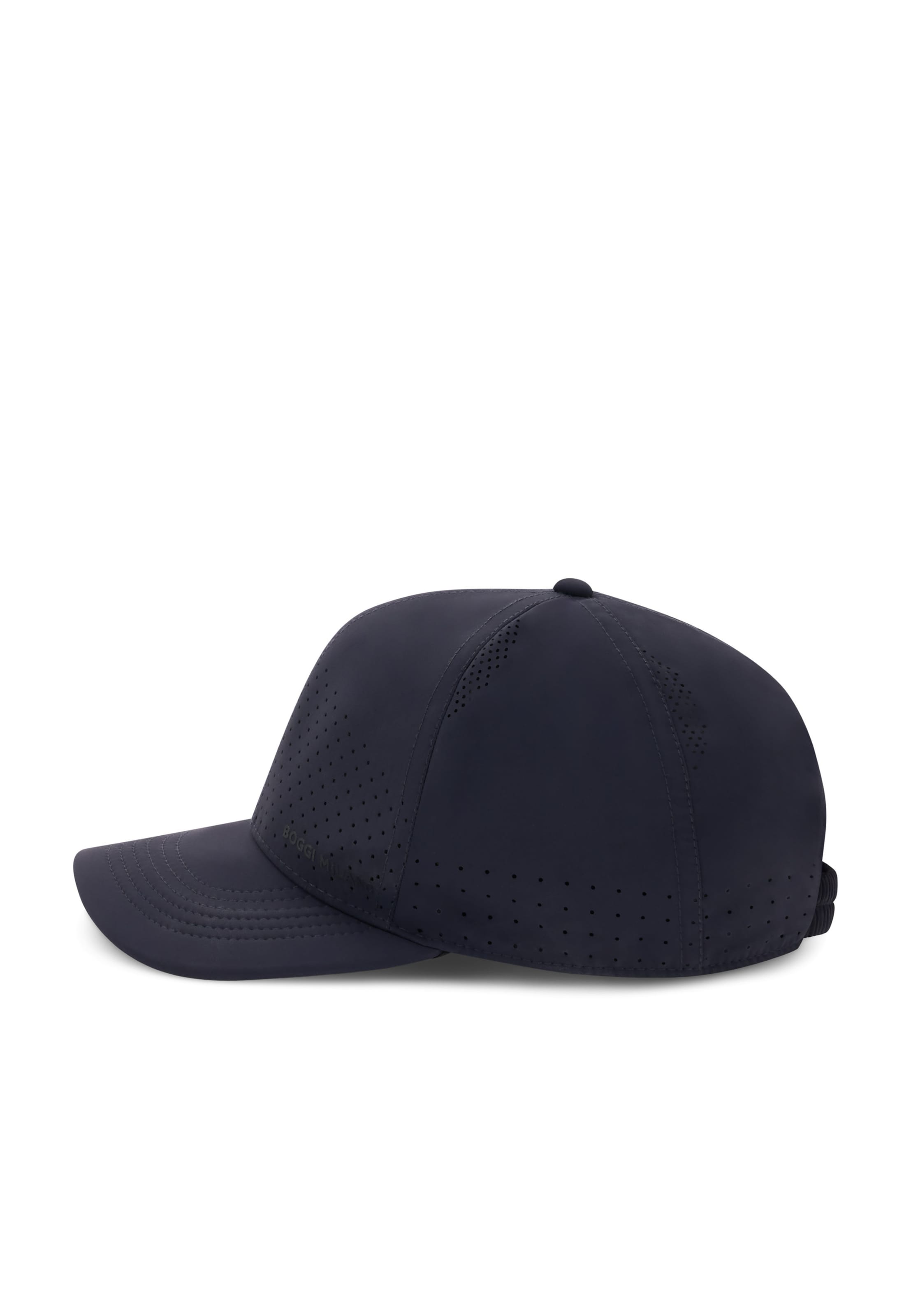 Casquette Boggi Milano en bleu : devant