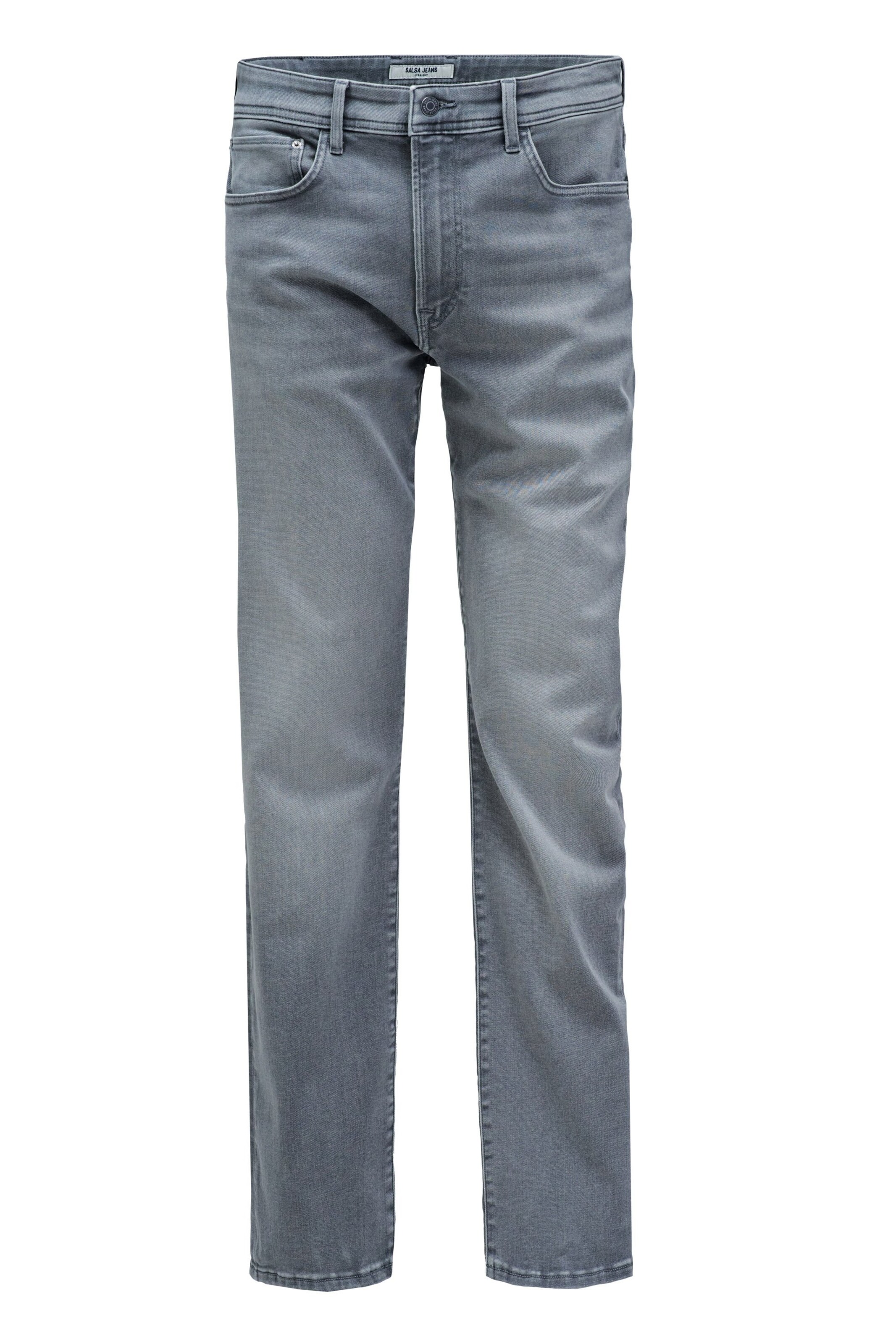 Regular Jean Salsa Jeans en gris : devant