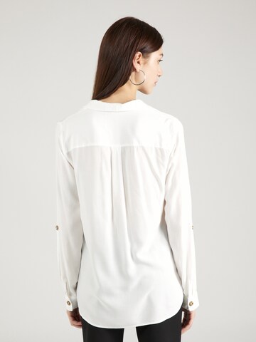 VERO MODA Blus 'BUMPY' i vit