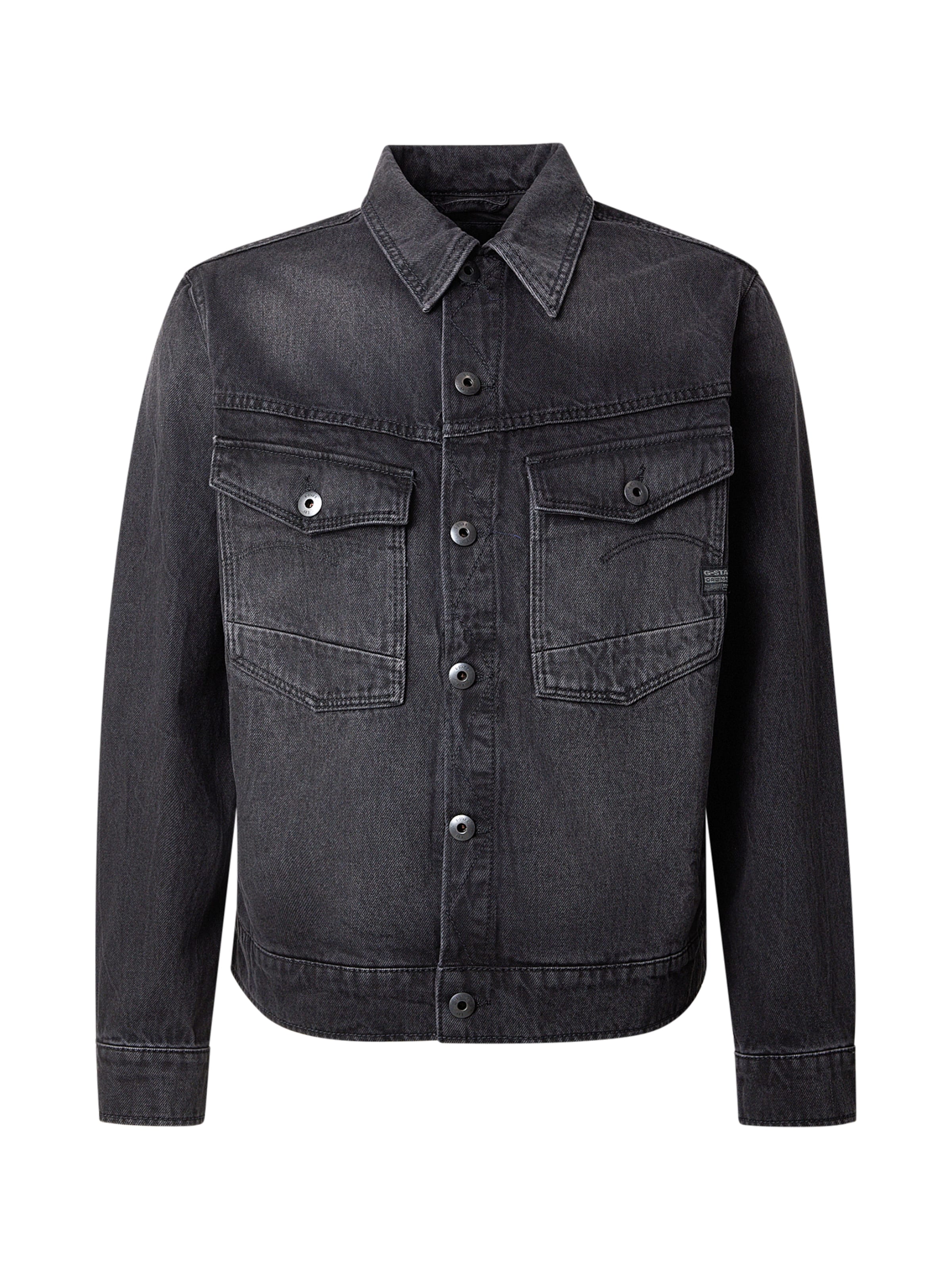 G-STAR Kevad-sügisjope 'Dakota', värv hall: eest vaates