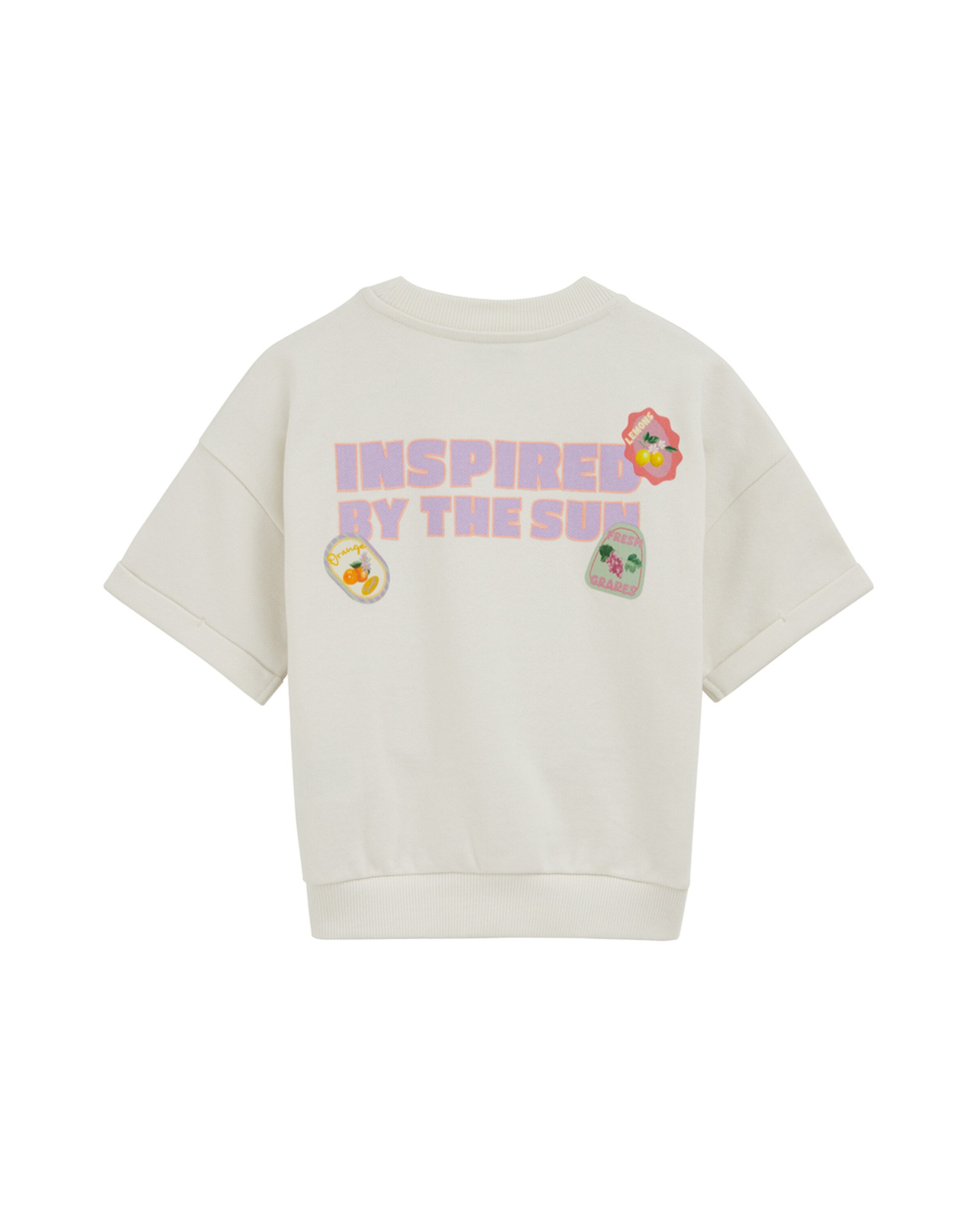 Sweat-shirt WE Fashion en blanc