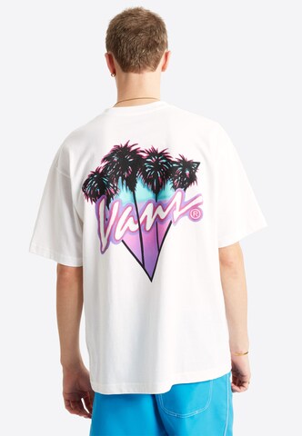 Maglietta 'Palm Drive' di VANS in bianco: frontale