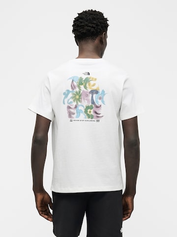 Tricou '1966 TNF' de la THE NORTH FACE pe alb: față