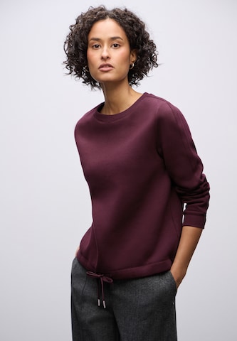 STREET ONE Sweatshirt in Rot