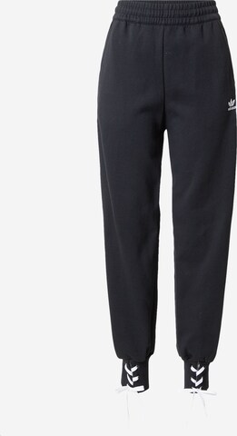 ADIDAS ORIGINALS Pants 'Always Original Laced Cuff' in Black: front