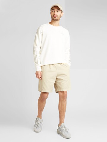 ADIDAS ORIGINALS Loosefit Shorts 'Essentials+' in Beige