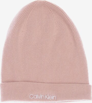 Calvin Klein Hat & Cap in One size in Pink: front