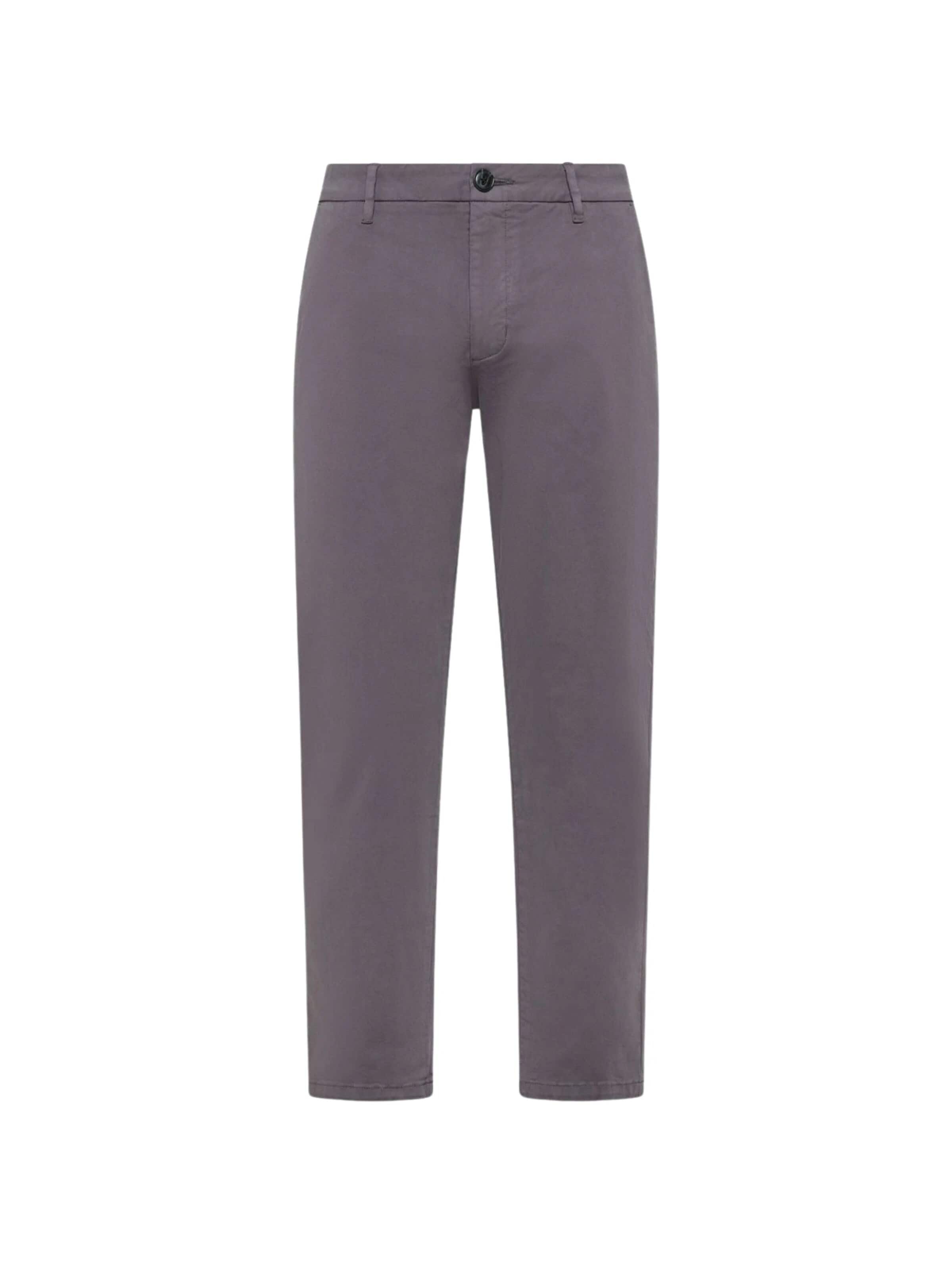 SUN68 Regular Chino 'P45101' in Grijs: voorkant