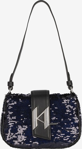 Karl Lagerfeld Schultertasche 'Evening' in Blau: predná strana