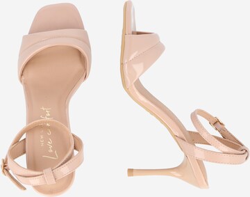 NEW LOOK Strap Sandals 'VADDY' in Beige