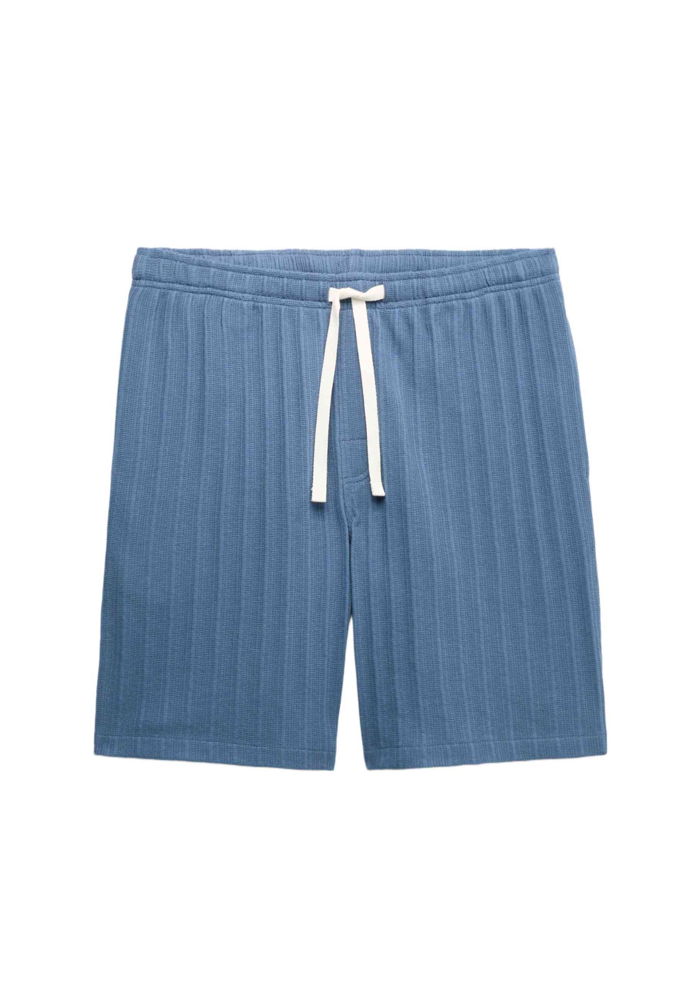Pantaloncini da pigiama di Marks & Spencer in blu: frontale