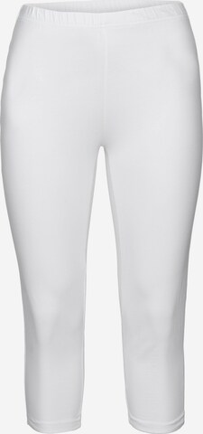 SHEEGO Skinny Leggings in White: front