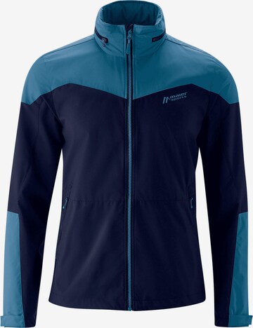 Maier Sports Outdoor jacket 'Skanden' in Blue: front
