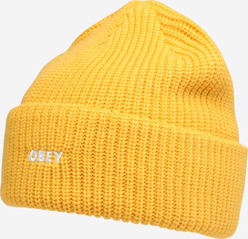 Obey - Gorros 'Future' em amarelo: frente