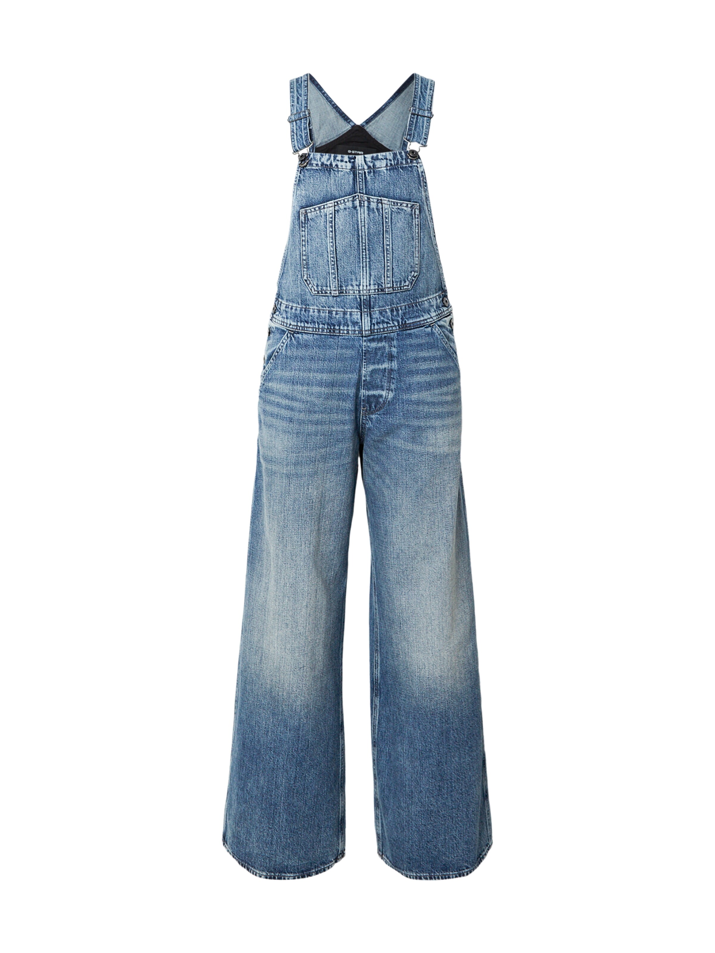 G-STAR Kombinezon | modra barva: sprednja stran