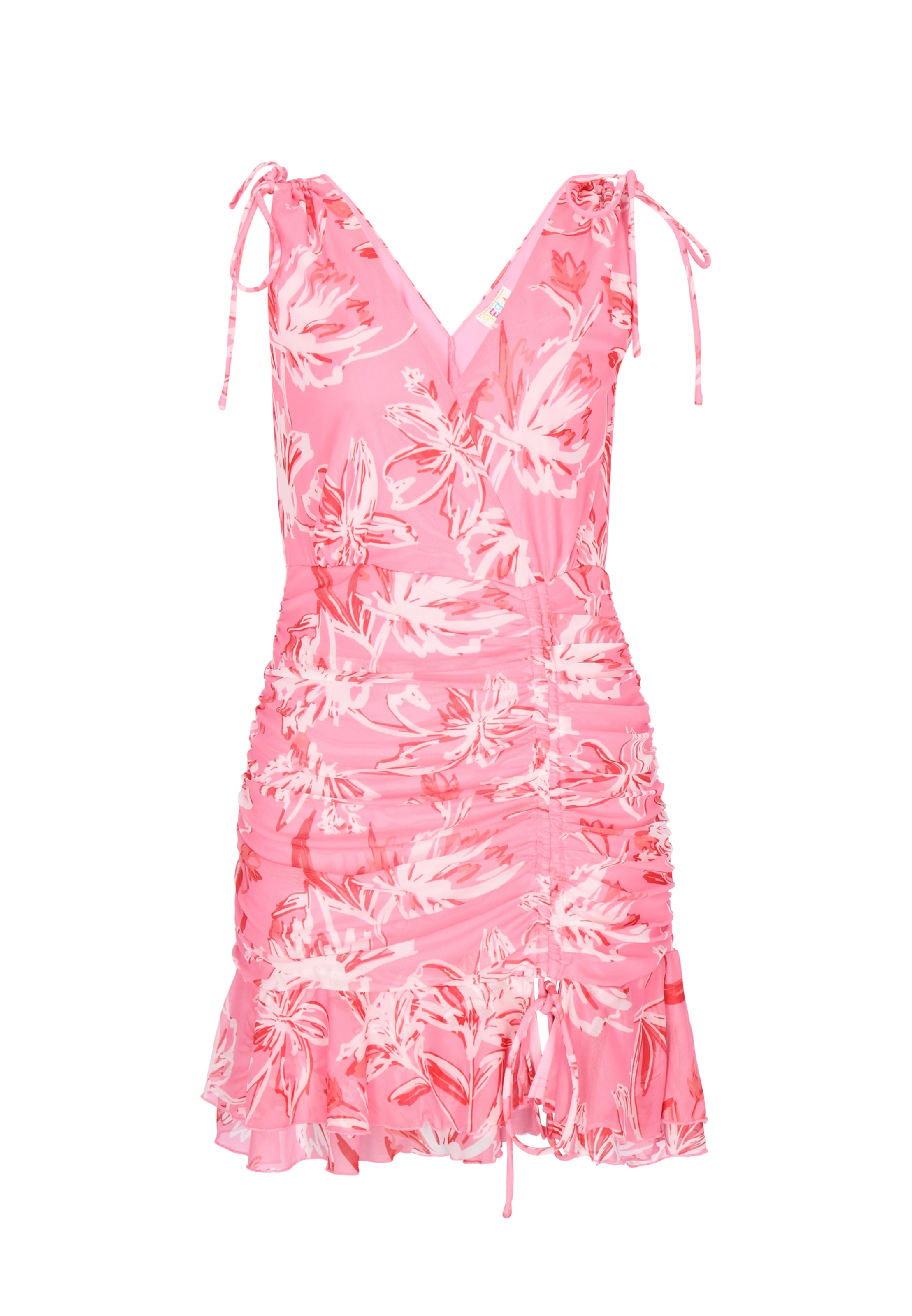 IZIA Dress in Pink: front