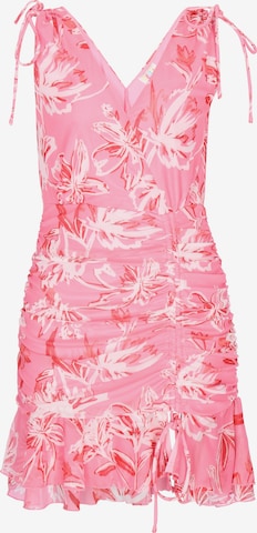 Robe IZIA en rose : devant