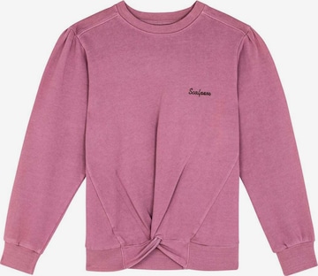 Scalpers Sweatshirt i lila: framsida