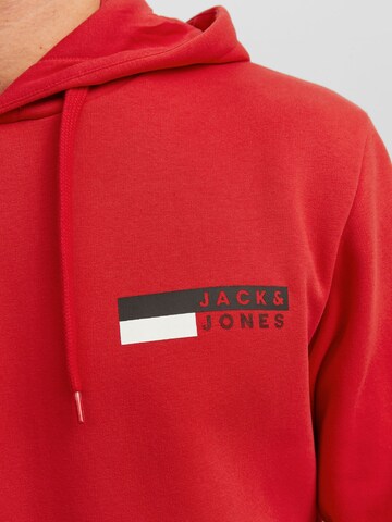 Felpa di JACK & JONES in rosso