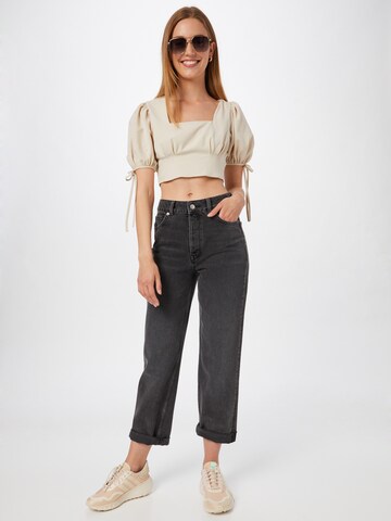 Loosefit Jean SELECTED en gris