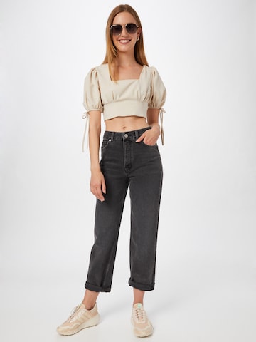 SELECTED FEMME Loosefit Jeans in Grau