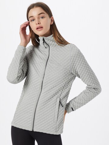 KILLTEC Fleece Jacket in Grey: front