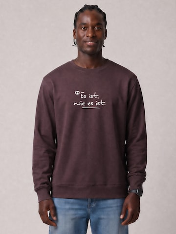 Watapparel Sweatshirt in Rood: voorkant