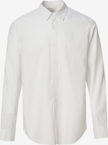 Coupe regular Chemise Salsa Jeans en blanc : devant