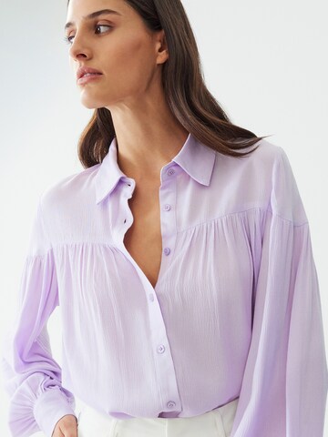 Calli Blouse 'Wiley' in Lila