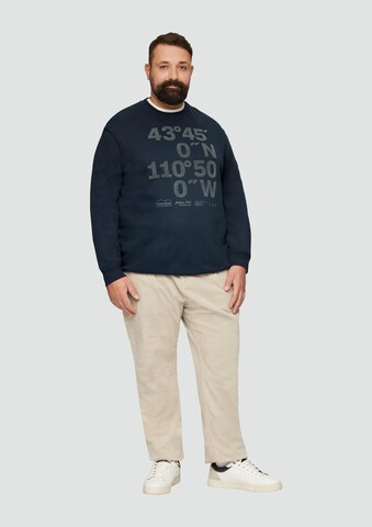 s.Oliver Sweatshirt in Blauw