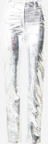 River Island Regular Broek in Zilver: voorkant