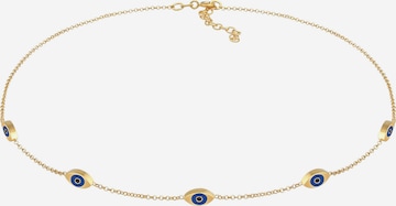 ELLI Ketting 'Evil Eye' in Goud: voorkant