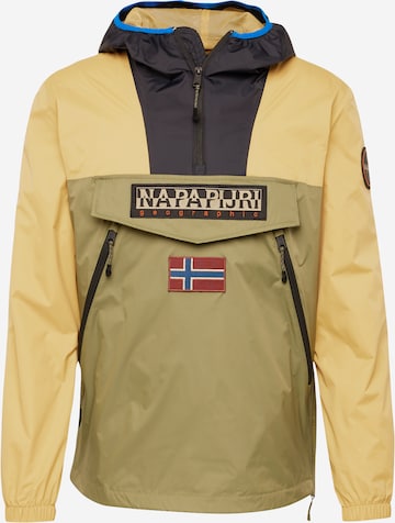 Veste mi-saison 'RAINFOREST' NAPAPIJRI en vert : devant