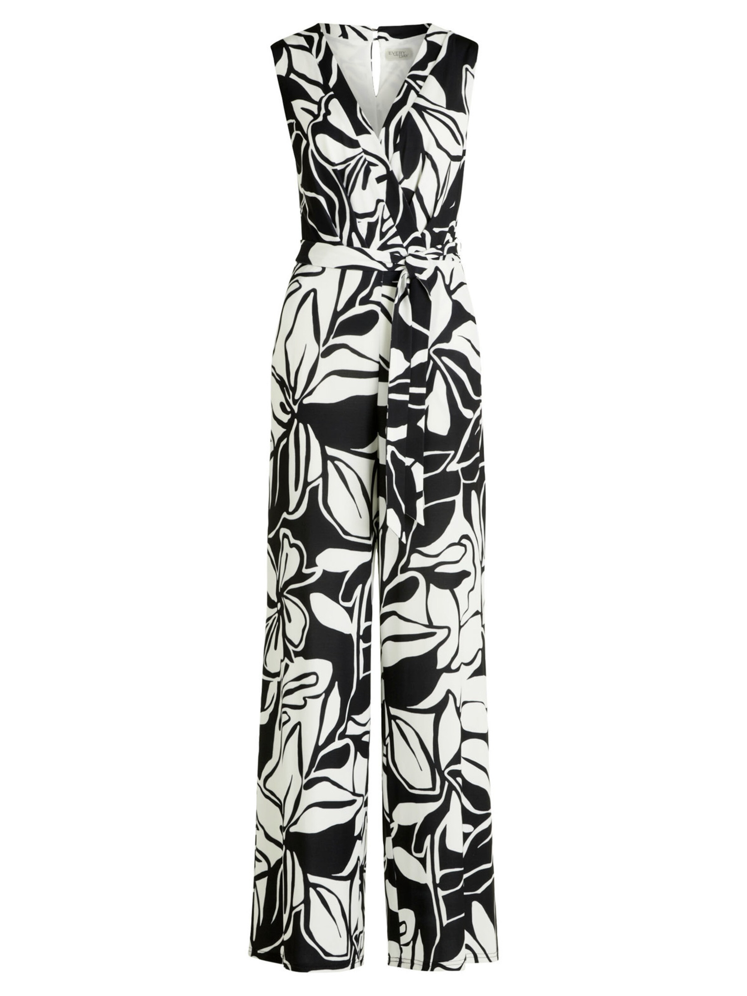 Combinaison Vera Mont en noir : devant