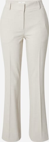 évasé Pantalon à plis 'Clara' FIVEUNITS en beige : devant