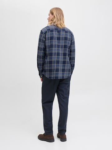 JACK & JONES Regular Fit Skjorte 'JPRBLUBROOK' i blå
