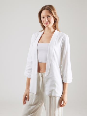 Blazer PIECES en blanc : devant